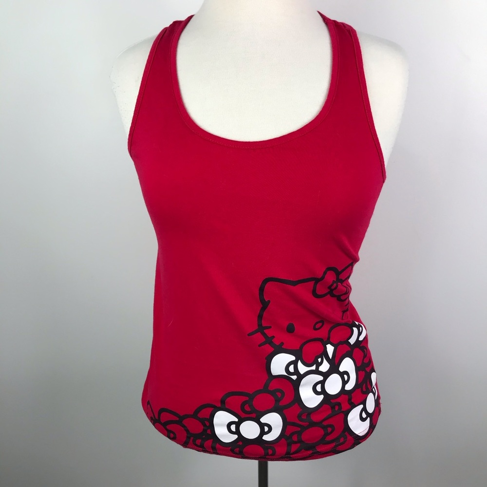 Hello Kitty razorback form fitting tank top